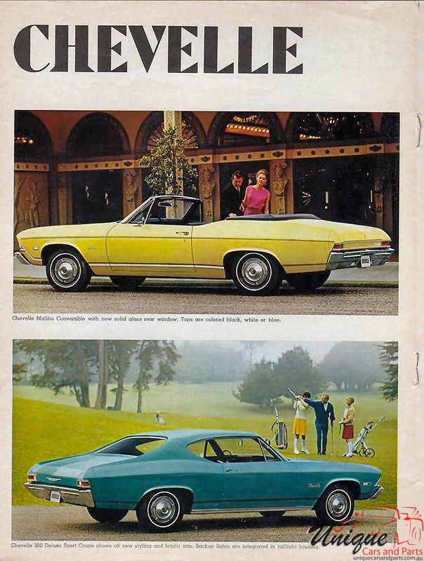 1968 Chevrolet Brochure Page 7